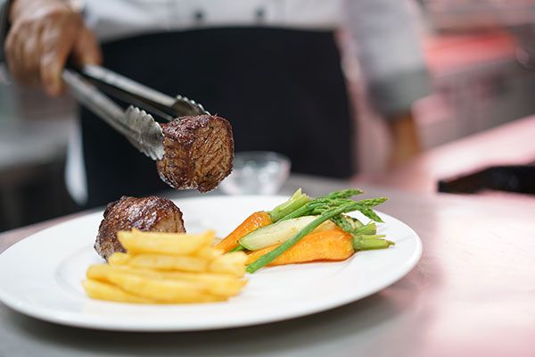 Enjoy your meal at Le Sherpa Restaurant